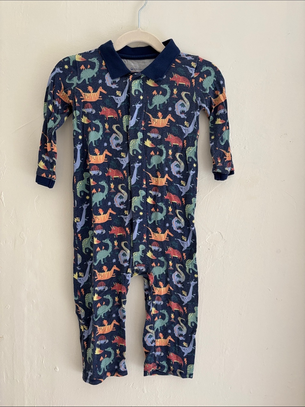 Magnetic Me Modal Dinosaur Dragon Romper Pajamas 18-24 Months